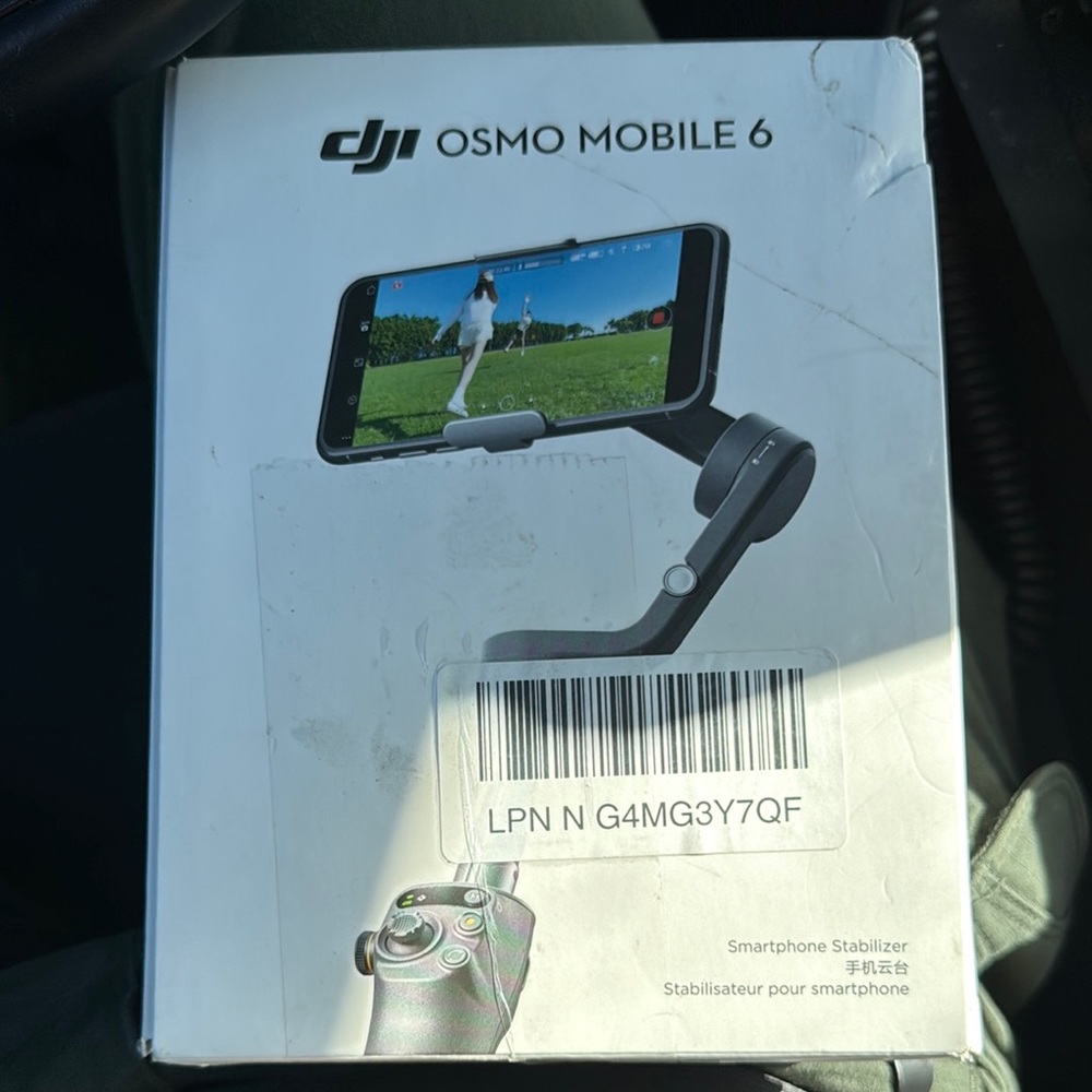 DJI Osmo Mobile 6 Smartphone Stabilizer - Black